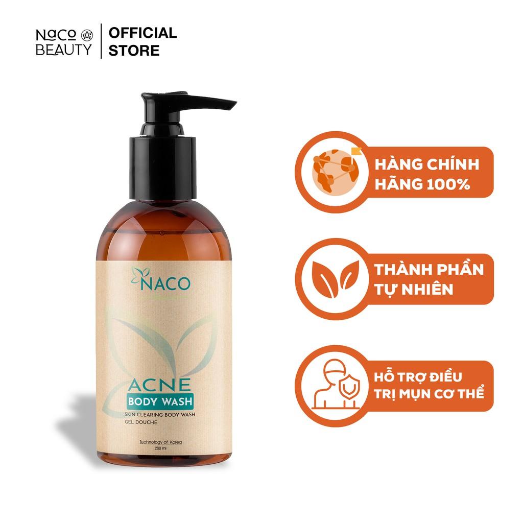 Sữa Tắm Hỗ Trợ Giảm Mụn Lưng Nacobeauty