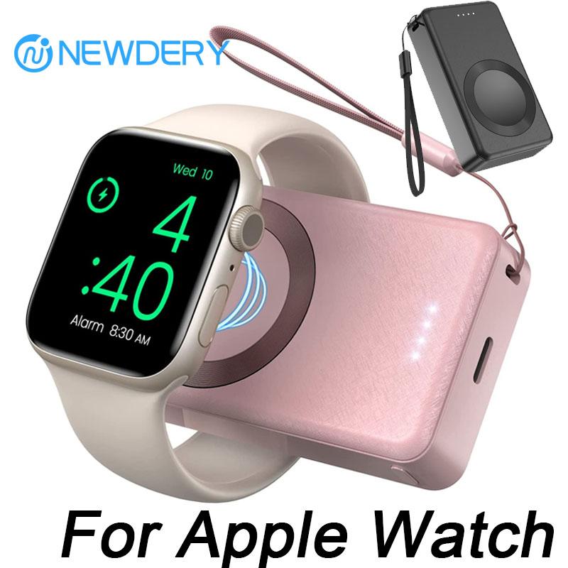 Newdery Watch Charger Power Bank cho Apple Watch Series 8 Ultra 7 6 5 4 3 2 1 se