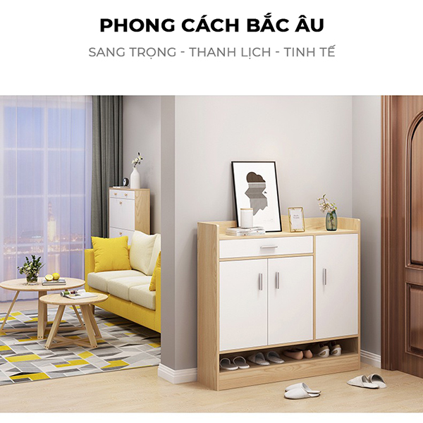 Tủ giày thông minh tiết kiệm không gian Tâm House HX-SC113