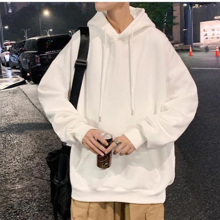 Áo mũ Hoodie Unisex MonsterX SPOCE form rộng 5 màu nỉ bông cặp đôi nam nữ Oversize Ulzzang thu đông