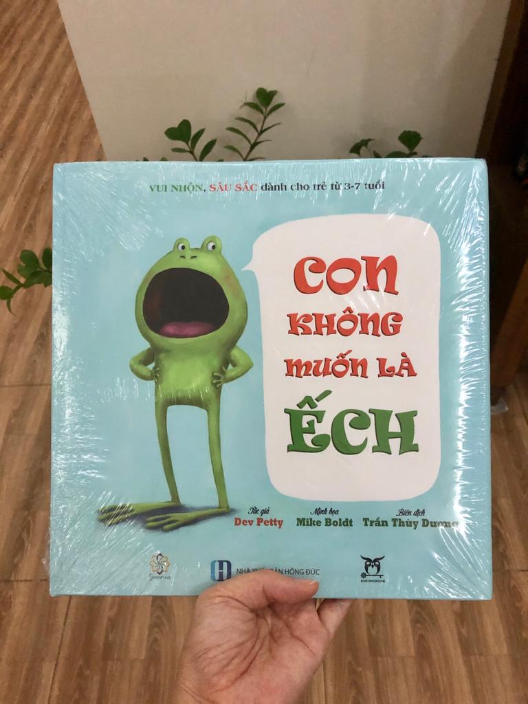 Combo 02 cuốn: "Thái tử Siddhartha" và "Con không muốn là Ếch"