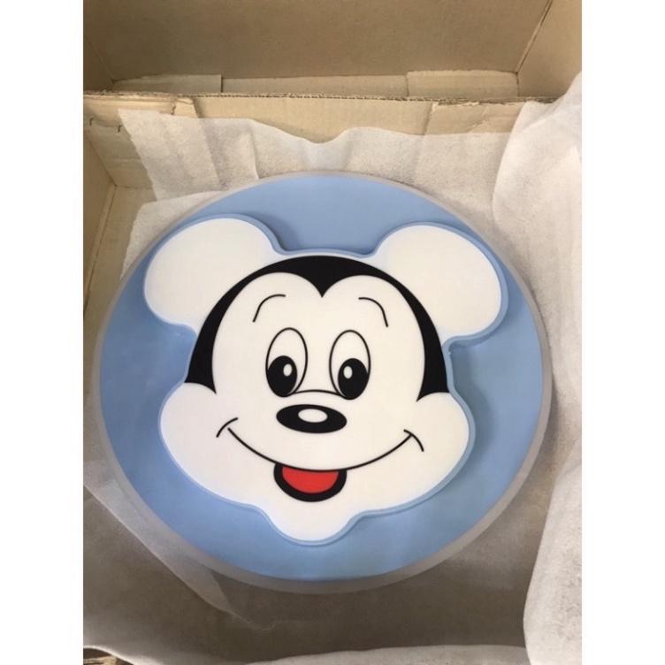 Đèn trần phòng trẻ con ,đèn trần hình chuột Mickey xanh DT DDT