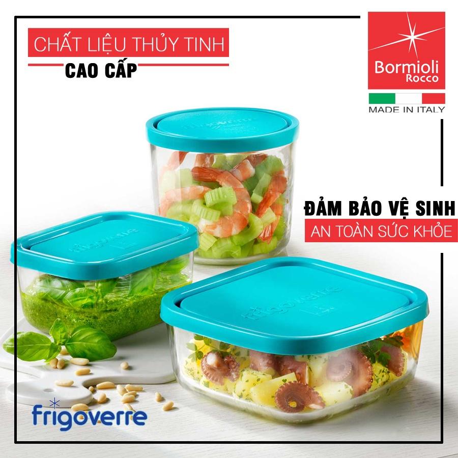 Hộp thuỷ tinh chữ nhật Frigoverre 150ml chuyên dùng ngăn đông tủ lạnh (Bormioli Rocco)- Hàng chính hãng