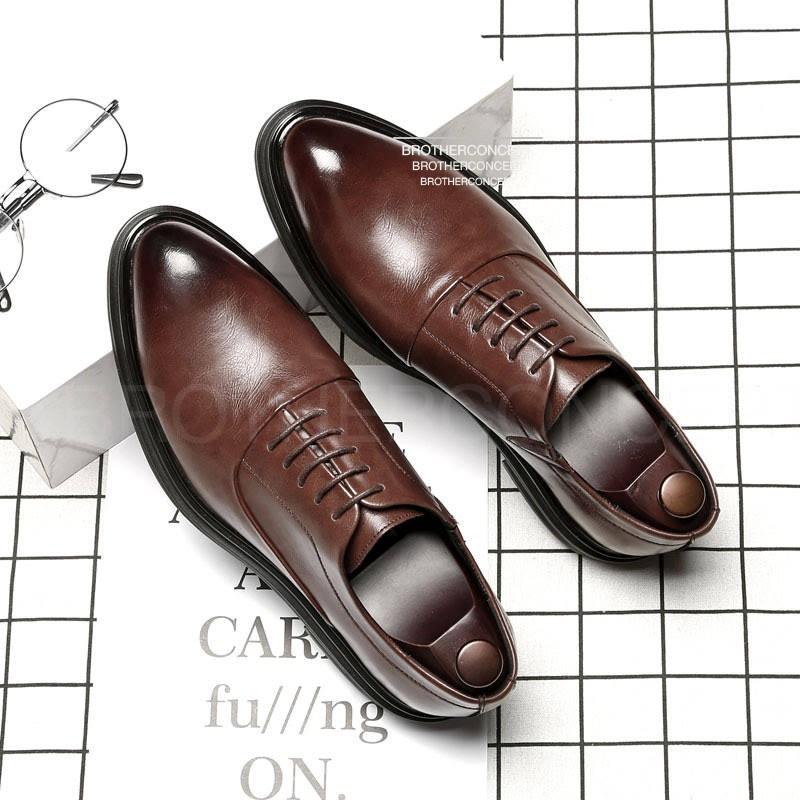 Giày Tây Oxford SCL Brown