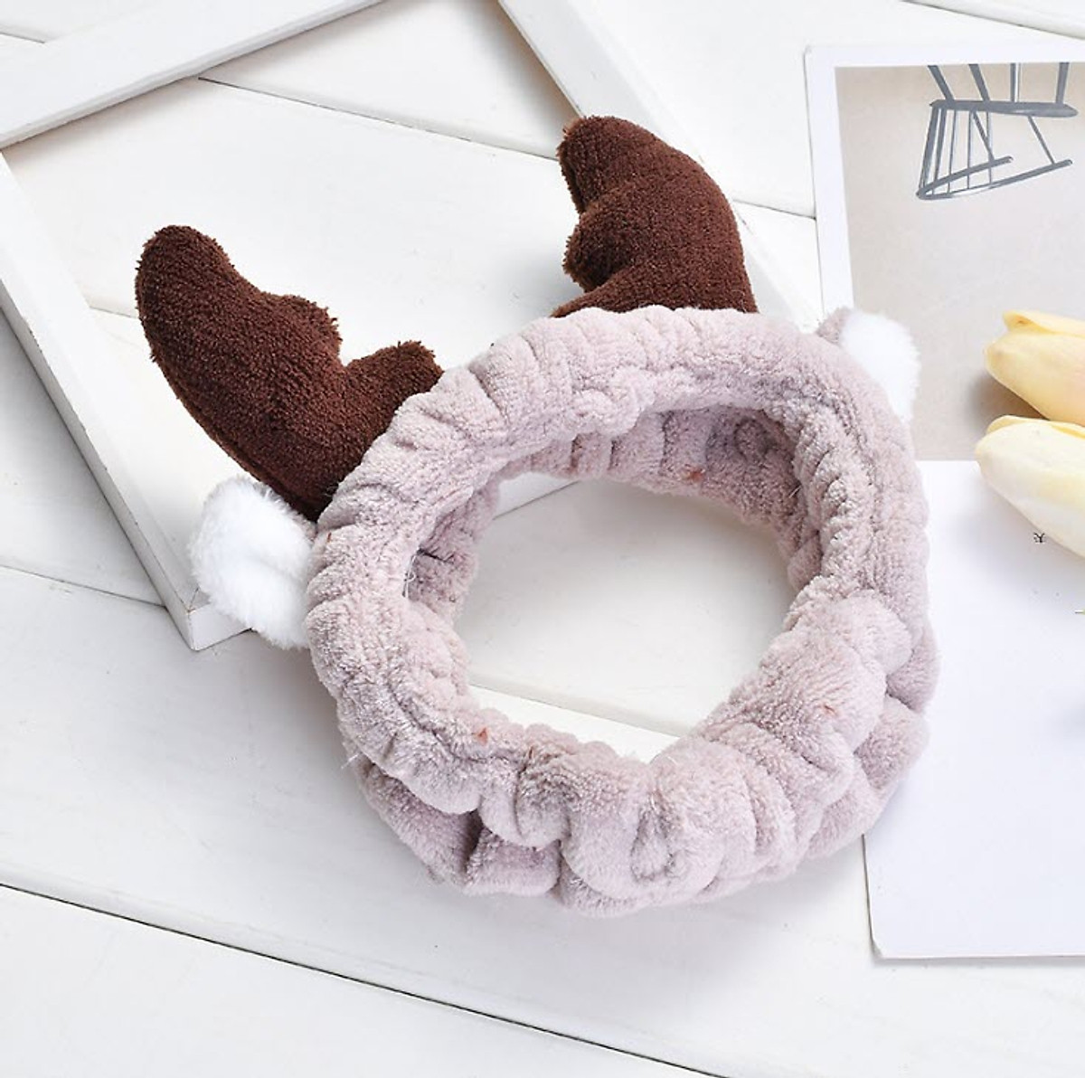 Băng đô rửa mặt thiết kế kiểu dễ thương Hoạt Hình Phong Cách Hàn Quốc Cho Nam Và Nữ - chính hãng dododios