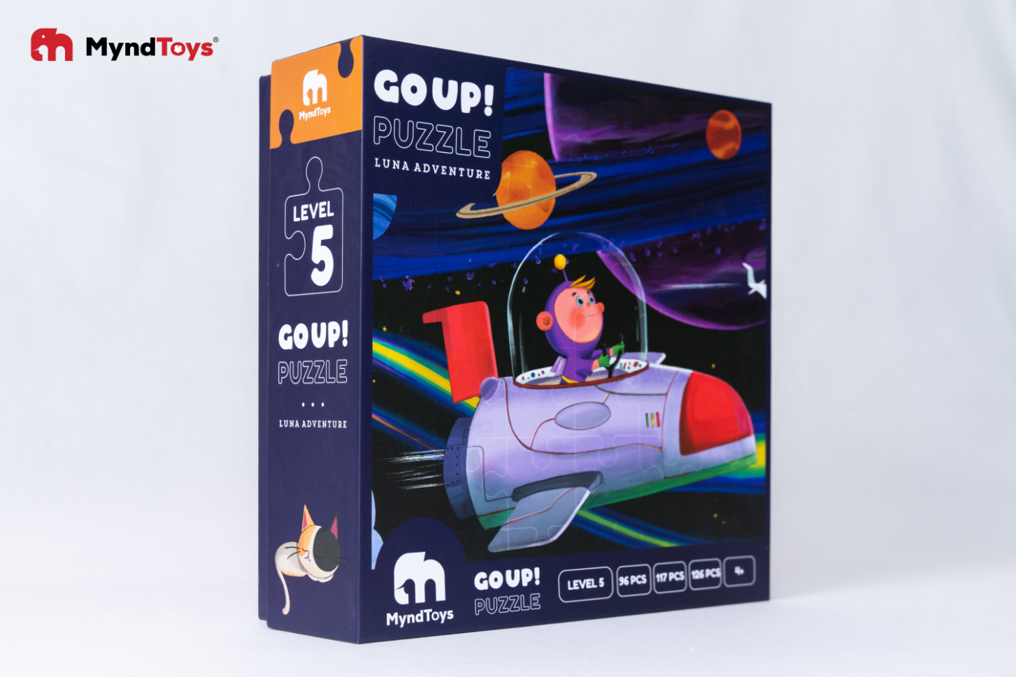 Đồ Chơi Xếp Hình MyndToys GO UP! Puzzle Level 5 - Luna Adventure Series P - Cuộc Du Hành Vũ Trụ