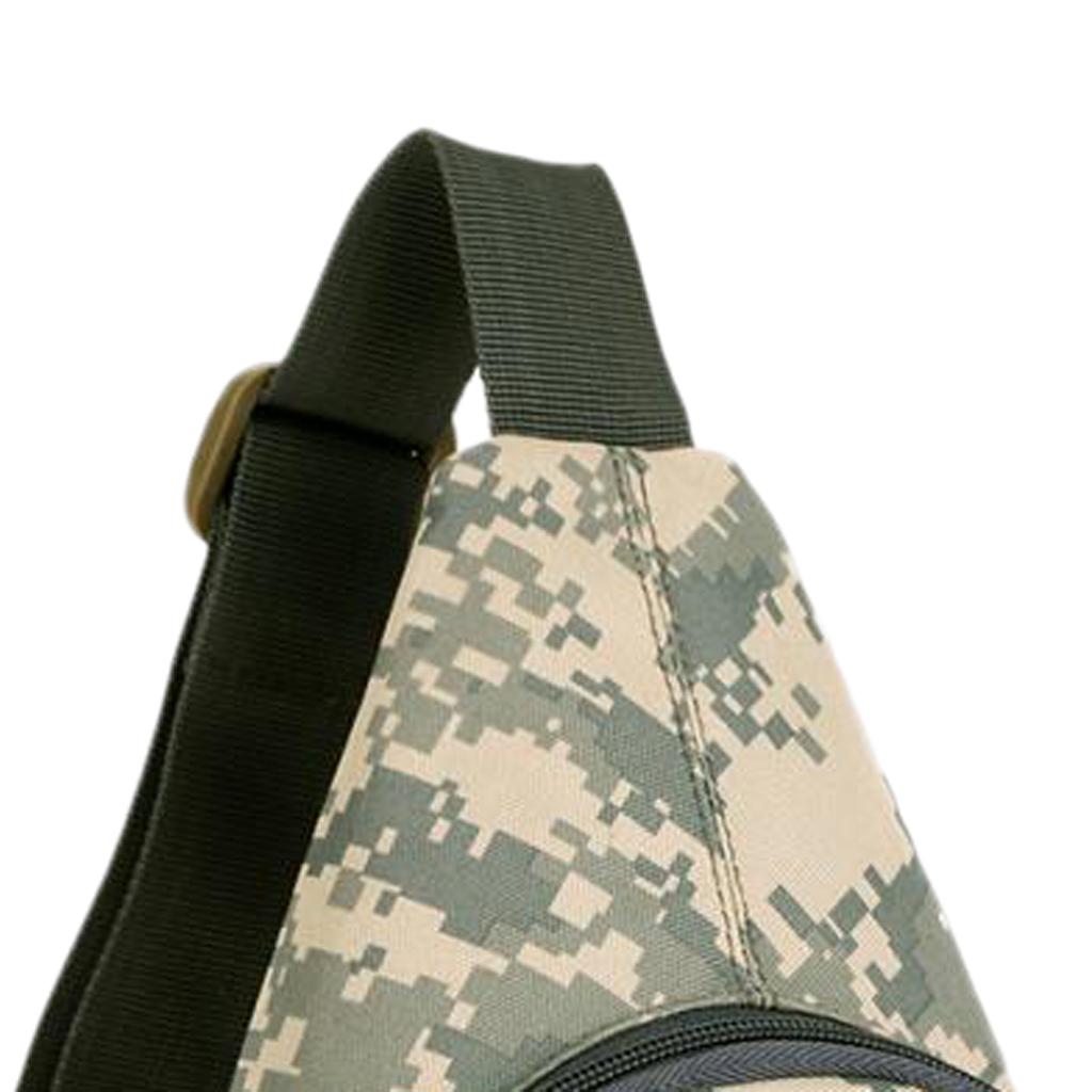 Outdoor Casual Shoulder Chest Bag Crossbody Hiking Day Packs ACU Digital
