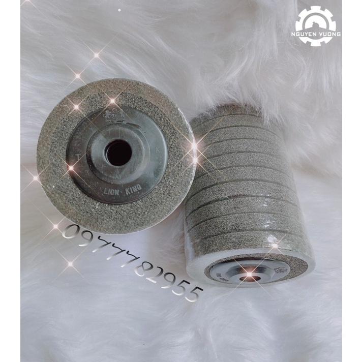 Nỉ xám đánh bóng inox lionking nhựa trắng+đen