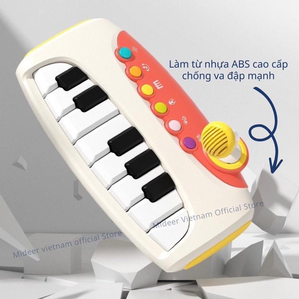 Đồ Chơi Đàn Piano điện tử 8 phím cho bé Mideer 6 in Electronic Keyboard Toy