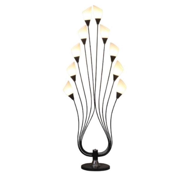 Đèn đứng AKINA 10 nhánh trang trí nội thất hiện đại - kèm bóng LED