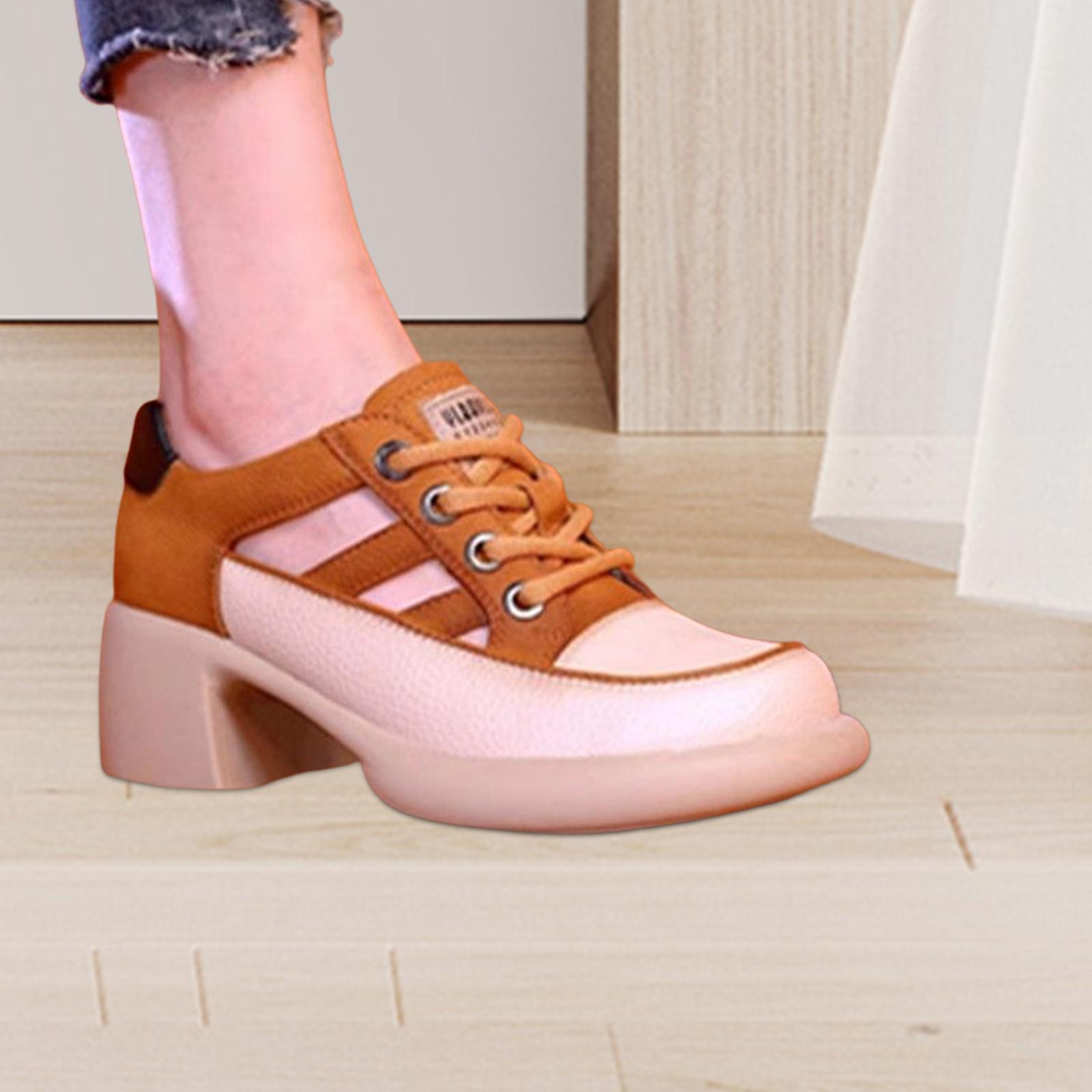 Women Heeled Sandals Closed Toe Comfortable Summer Unique Block Heel Sandals