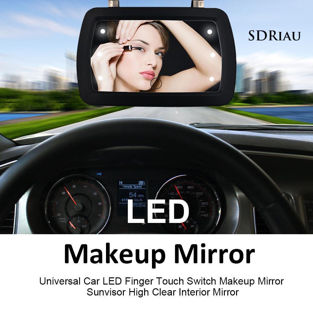 CLEAR Gương Trang Điểm Cảm Ứng Gắn Đèn Led Cho Xe Ô Tô
