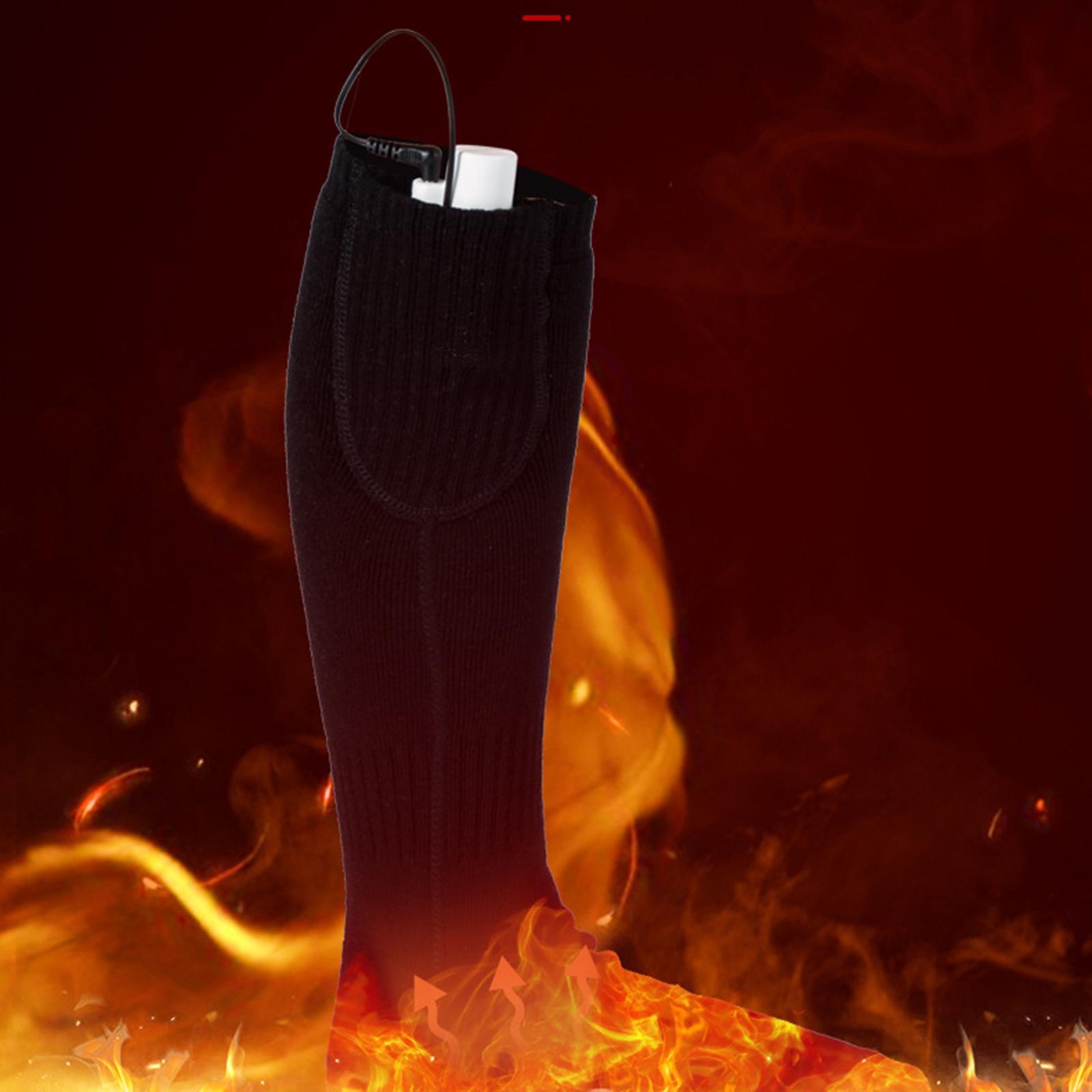 Electric Heated Socks USB Charging  Weather Warm Premium Material