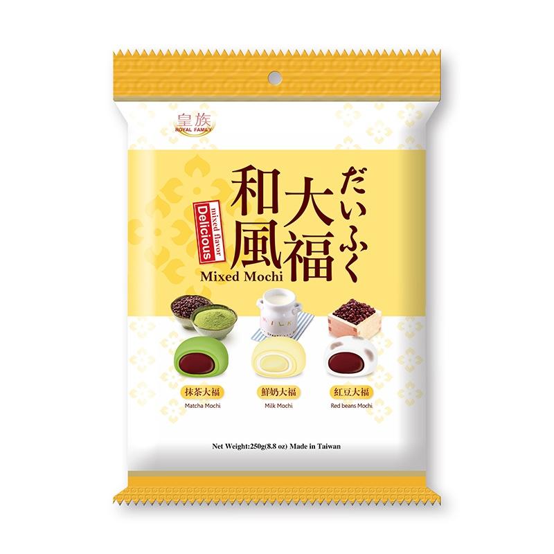 Bánh Mochi tổng hợp ăn vặt đủ vị (Đậu đỏ , sữa , trà xanh) 250g An Gia Sweets &amp; Snacks