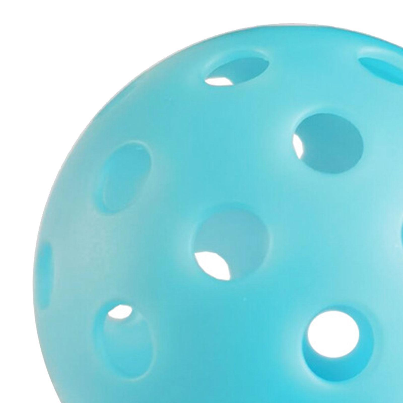 Pickleball Ball Pickle Ball Hollow Ball Standard 74mm Pickleball Accessories Practice Toy Ball Outdoor Court Adult