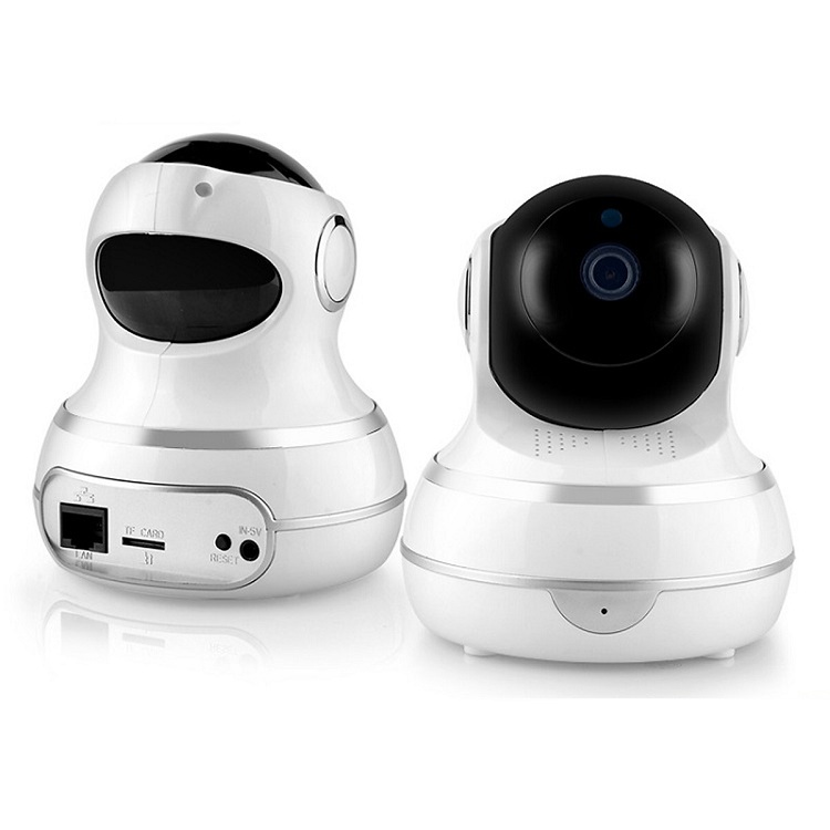 Camera thông minh kết nối wifi xoay 360 độ phát hiện chuyển động cao cấp F3 (Độ phân giải cao, hình ảnh rõ nét)- (Tặng 3 nút kẹp cao su giữ dây điện-màu ngẫu nhiên)