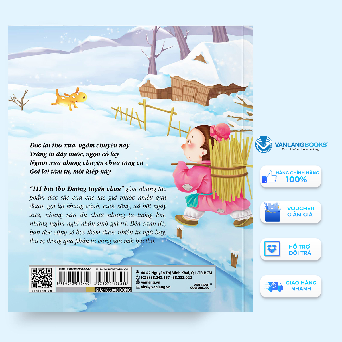 111 Bài Thơ Đường Tuyển Chọn - Vanlangbooks