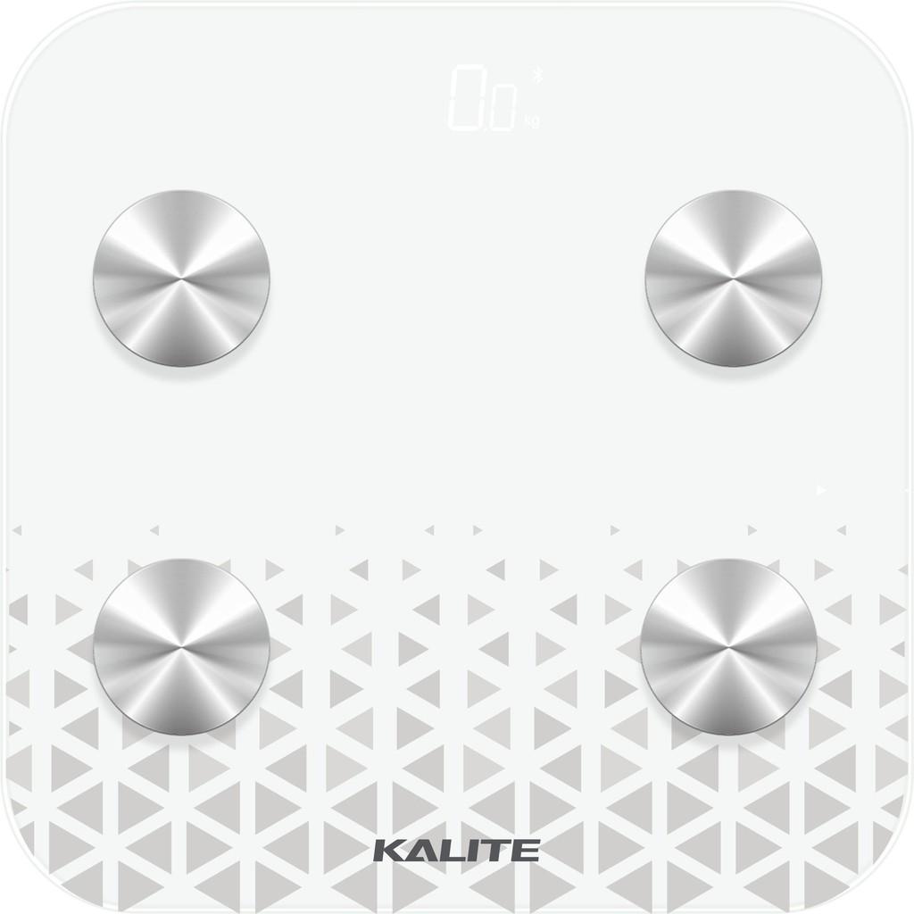 Cân điện tử thông minh Kalite KL 150, kết nối Bluetooth với điện thoại, đo các chỉ số của cơ thể - Hàng chính hãng