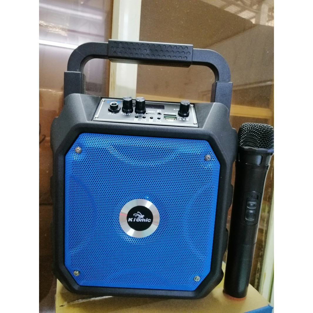 Loa Karaoke Bluetooth Kiomic K68 Có 1 Micro Không Dây - Hàng Nhập Khẩu
