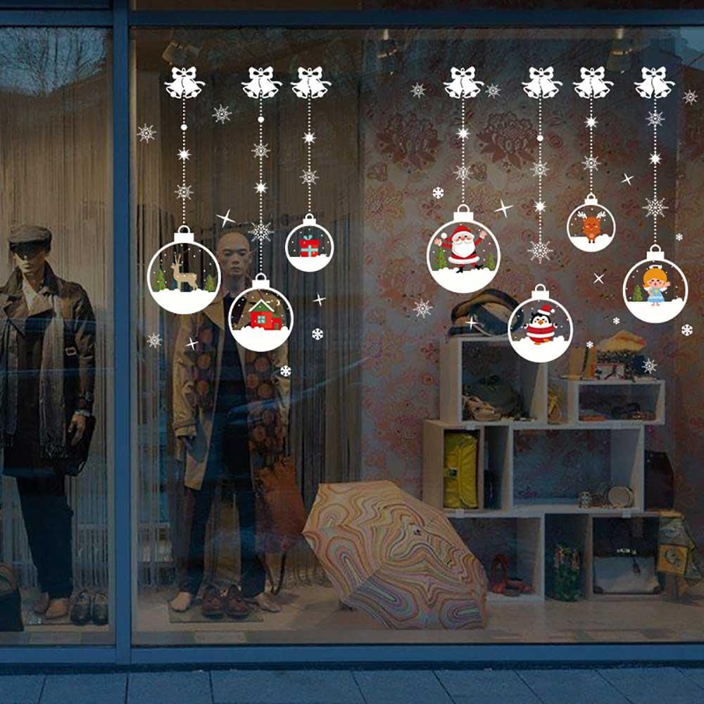 DECAL TRANG TRÍ NOEL 2 MẶT 2021 SỐ 22