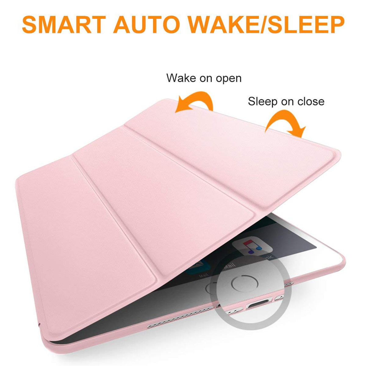 Bao Da Smart Case Gen2 TPU Dành Cho iPad 10.2 inch/ Air 10.5 inch/ Pro 10.5 inch - Hàng Nhập Khẩu
