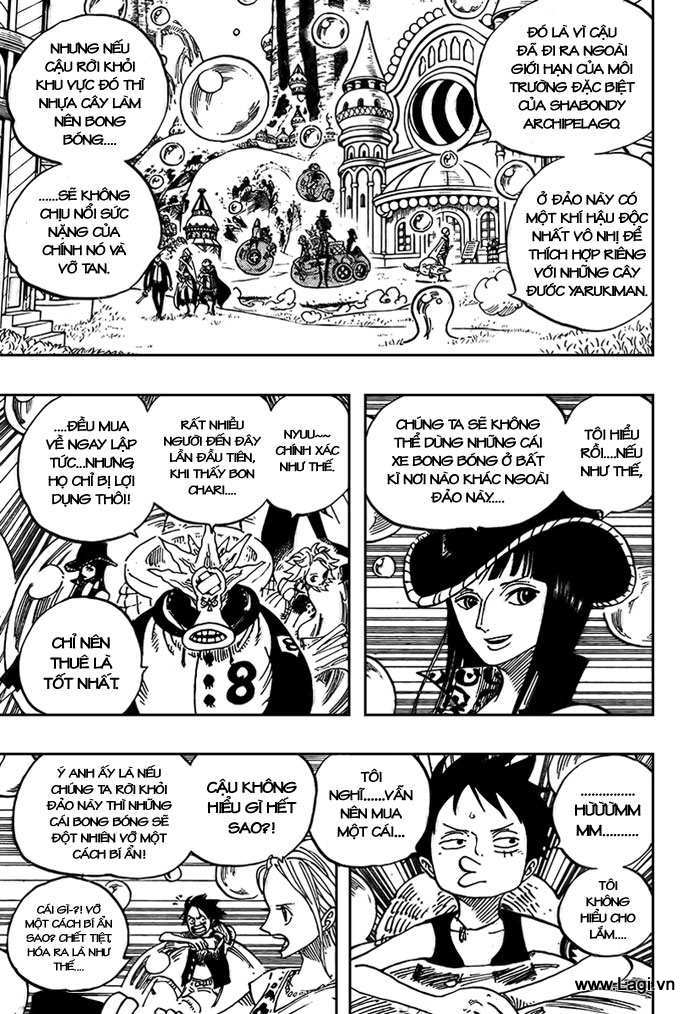 One Piece Chapter 497 - Trang 9