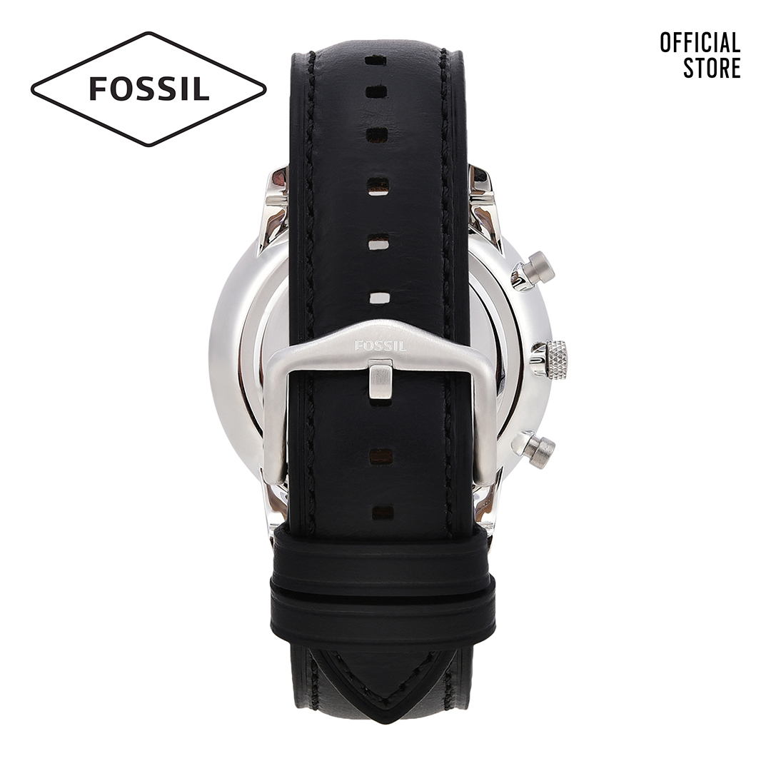 Đồng hồ nam FOSSIL dây da Neutra FS5452 - màu đen