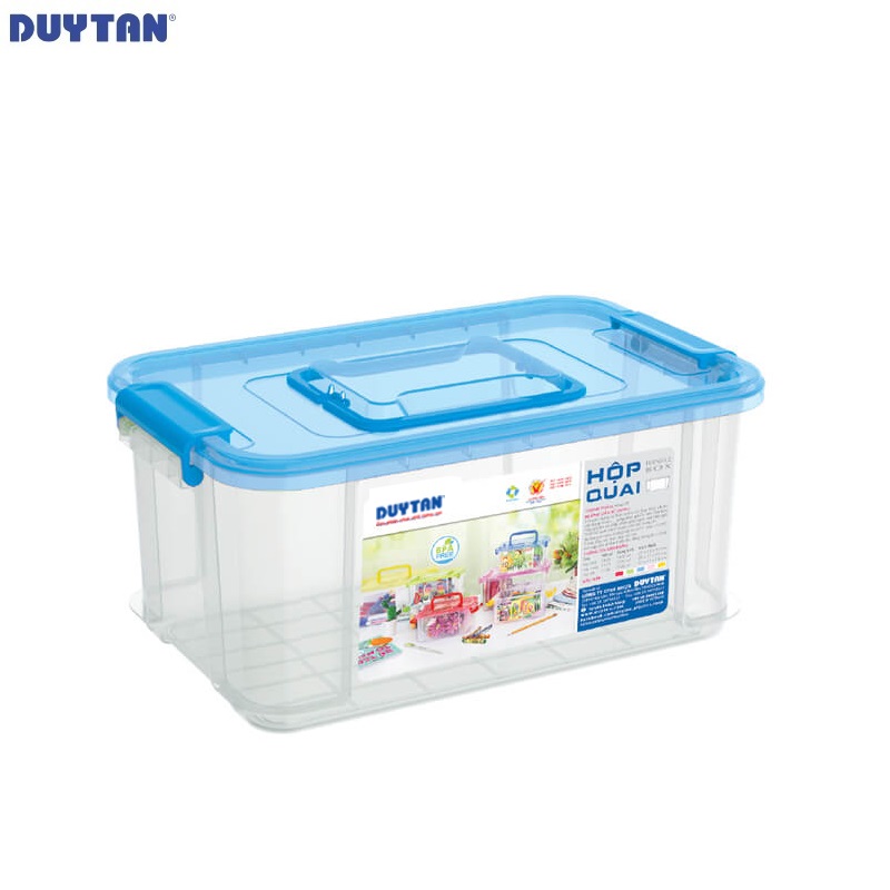 Hộp quai lớn nhựa Duy Tân Matsu 7200ml - 05783 - Giao màu ngẫu nhiên - Hàng chính hãng
