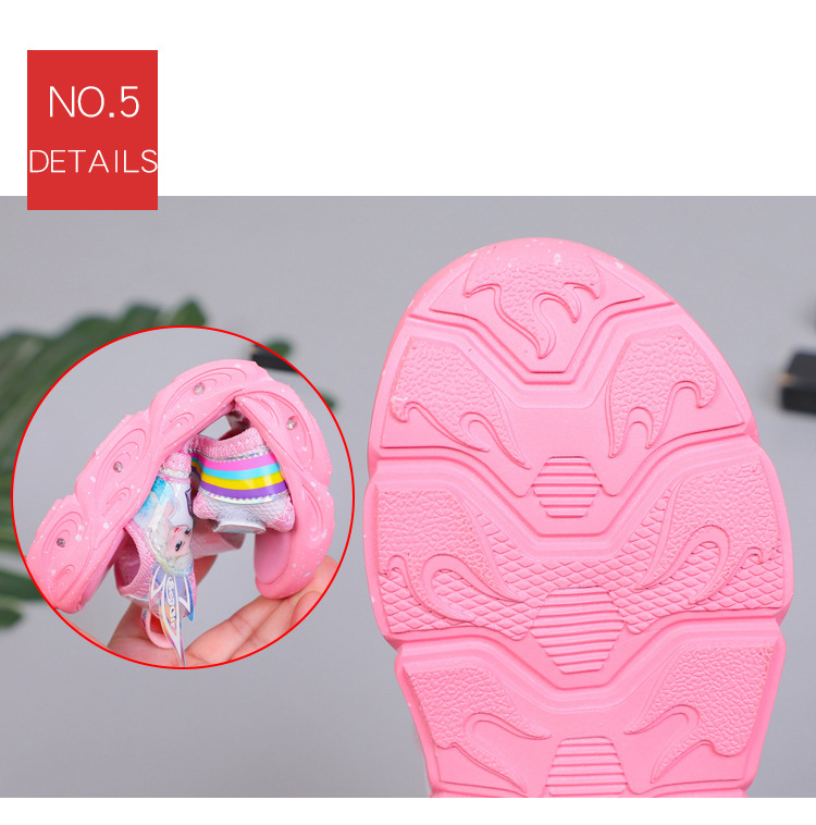 Giày Sandal quai hậu có đèn cho bé, giày thể thao siêu nhẹ, êm nhẹ chống trơn  – GSD9149