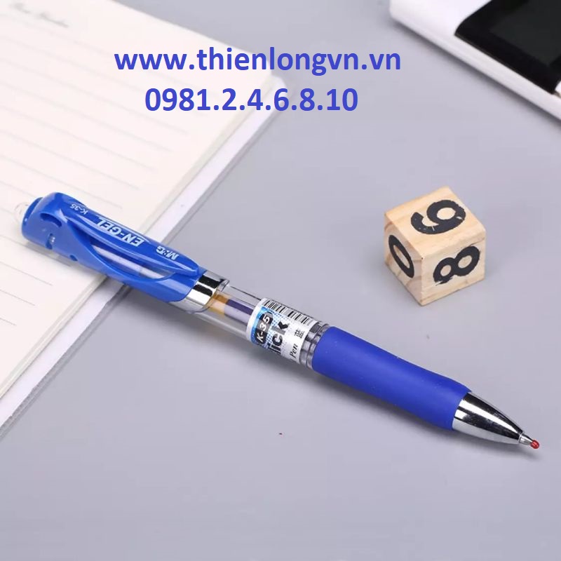 Bút nước 0.5mm M&amp;G - K35 màu xanh