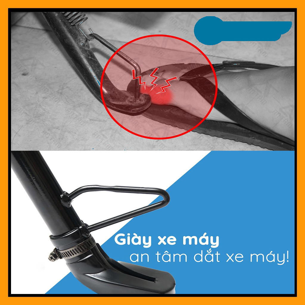 Bọc Chân Chống Xe Máy / Cao Su Chống Trầy Nền Nhà, Bảo Vệ An Toàn. Dùng Được Xe Máy Điện Eco