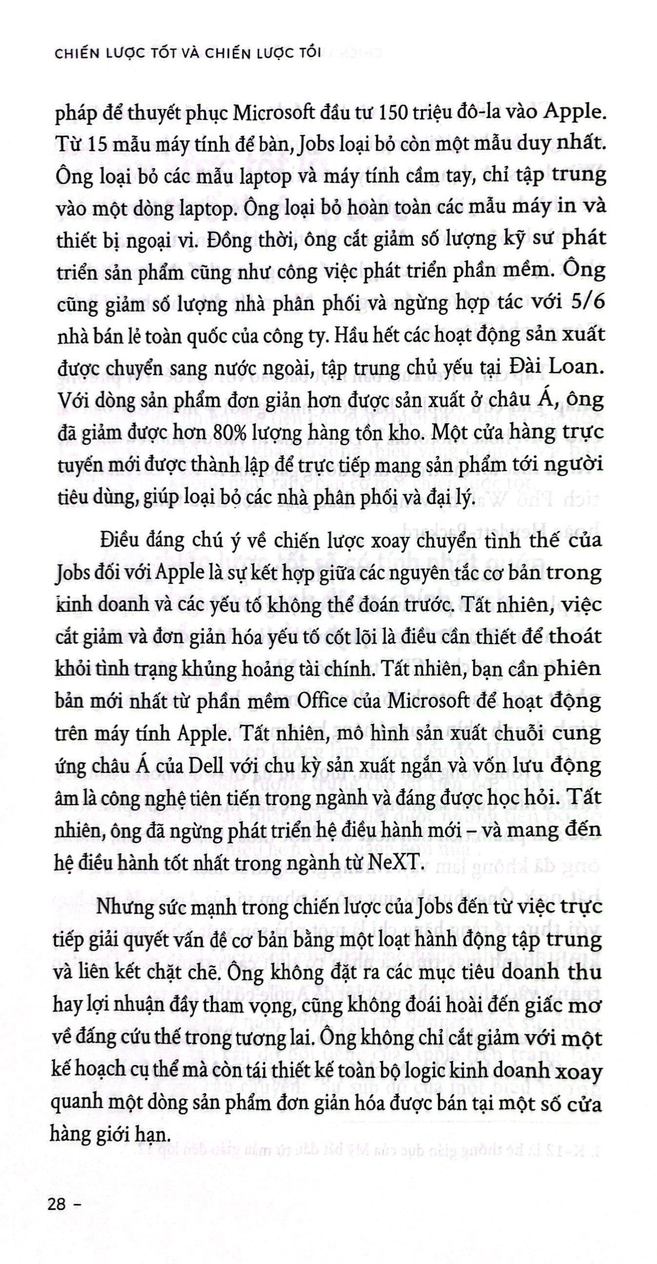 Good Strategy Bad Strategy - Chiến Lược Tốt Và Chiến Lược Tồi - Giã Từ Những Ý Niệm Viển Vông Và Định Nghĩa Lại Về Chiến Lược
