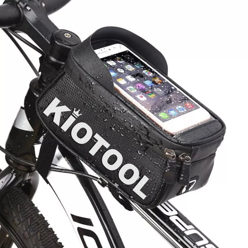 Hình ảnh Túi xe đạp Kiotool treo gắn sườn xe chống nước cao cấp