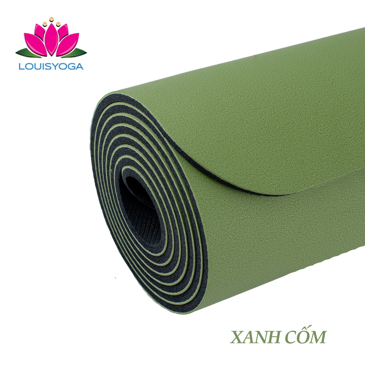 Thảm Tập Yoga cao su thế hệ mới Louis Diamond