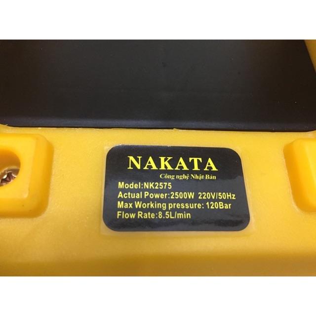 Máy rửa xe nakata công xuất 2500w