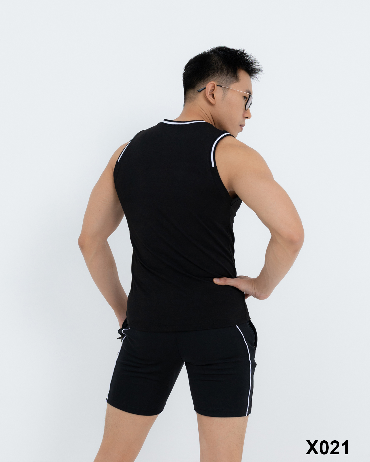 Áo Tanktop 3 Lỗ Nam Bo Viền 1 Nữa - Chạy Bộ Tập Gym Sportswear - X021