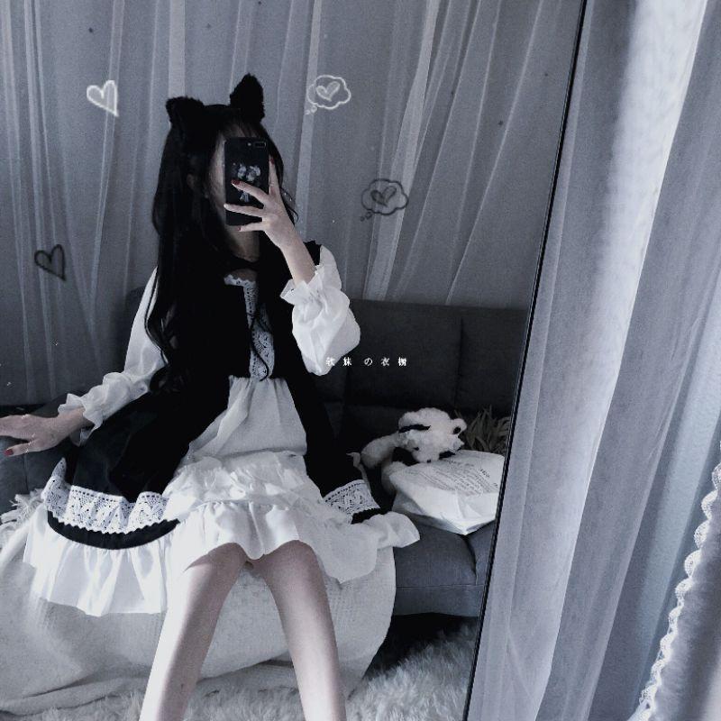 (Có Sẵn) Váy lolita siêu xinh (Kèm Ảnh Thật) VIDEO SHOP TỰ QUAY