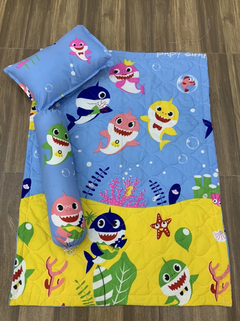 Set chăn gối cho bé Baby 5 món LOẠI 1 GỐI NỆM CHO BÉ ĐI HỌC MẪU GIÁO