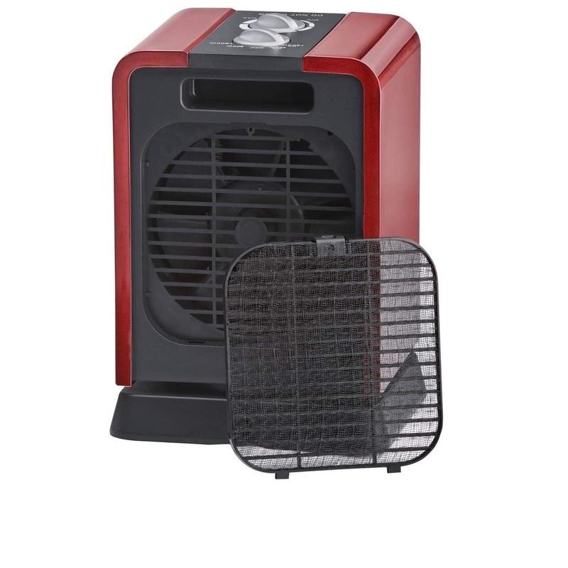 Quạt Sưởi Gốm Mini Steba KH2 Nhập Đức, Máy Sưởi Ấm 2 Chế Độ 1000W Và 1800W, Chế Độ Chống Quá Nhiệt, Cho Phòng 24m2,