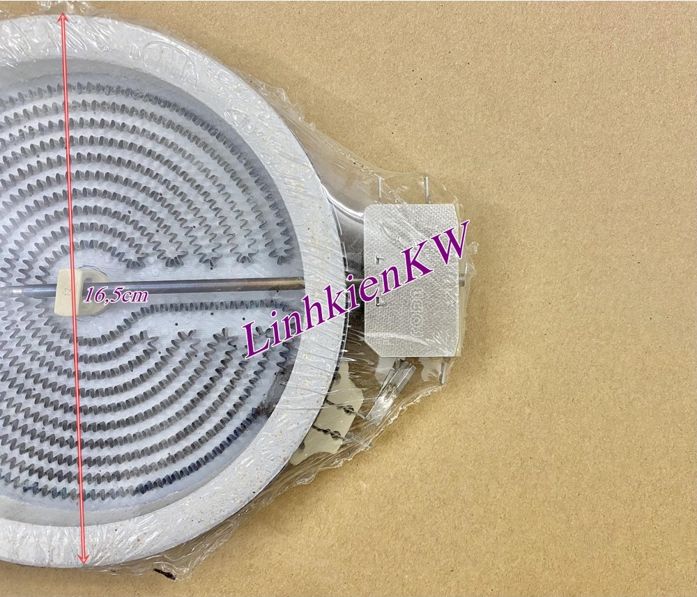Mâm Nhiệt Hồng Ngoại 16.5 cm 1 Vòng Nhiệt có Cảm Biến Mới !