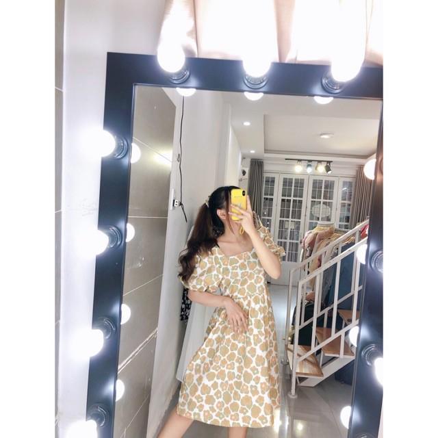 ĐẦM BABYDOLL VINTAGE KÈM CRUNCHIE