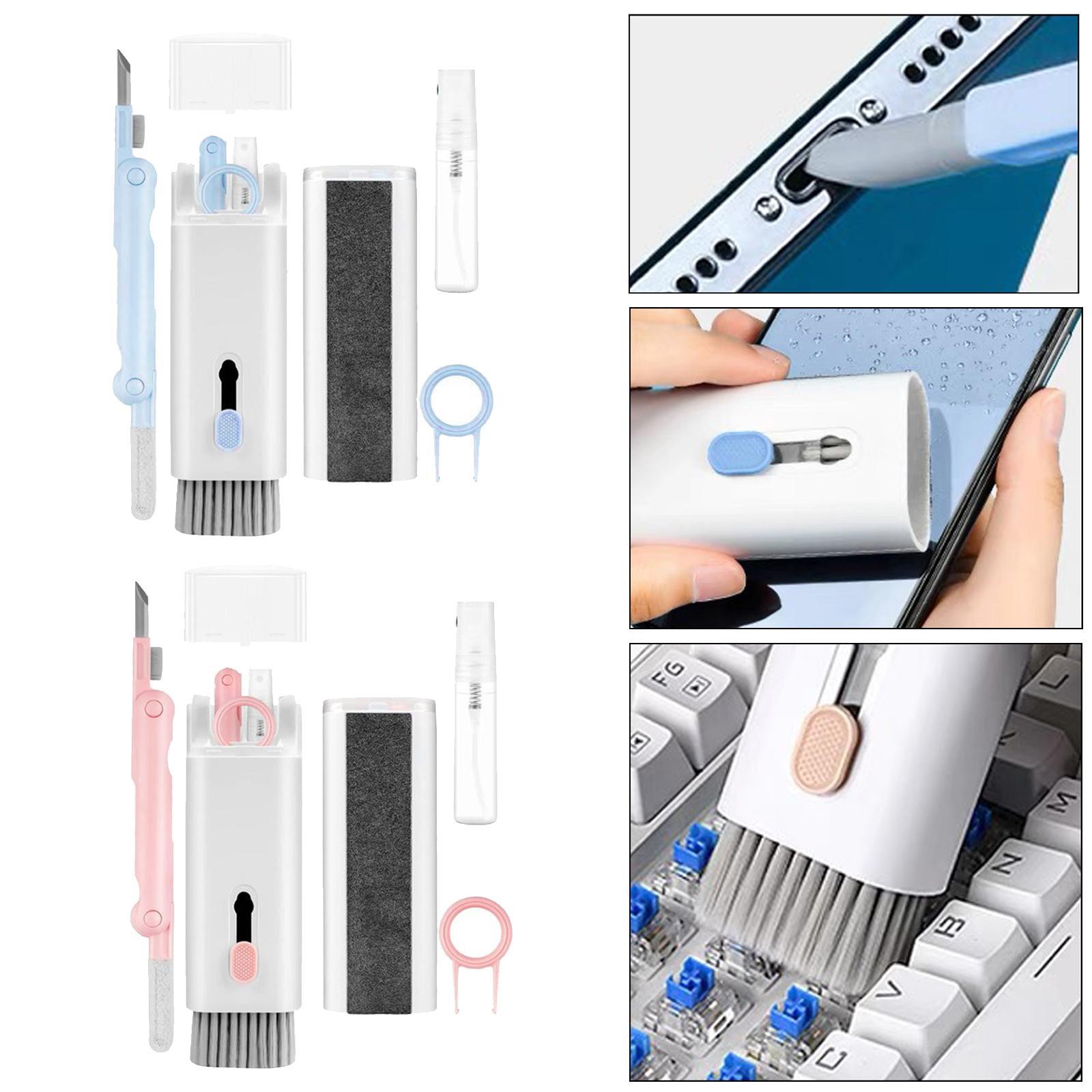 2Sets Electronics Cleaning Set Mini Brush Phone Headset Screen Dust Remover