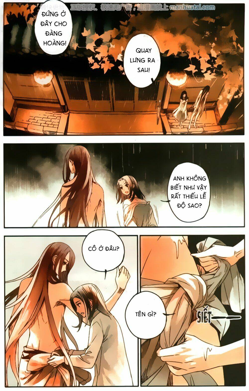 lệnh cấm nghị tộc 2 ẩn diện trấn chapter 5 5