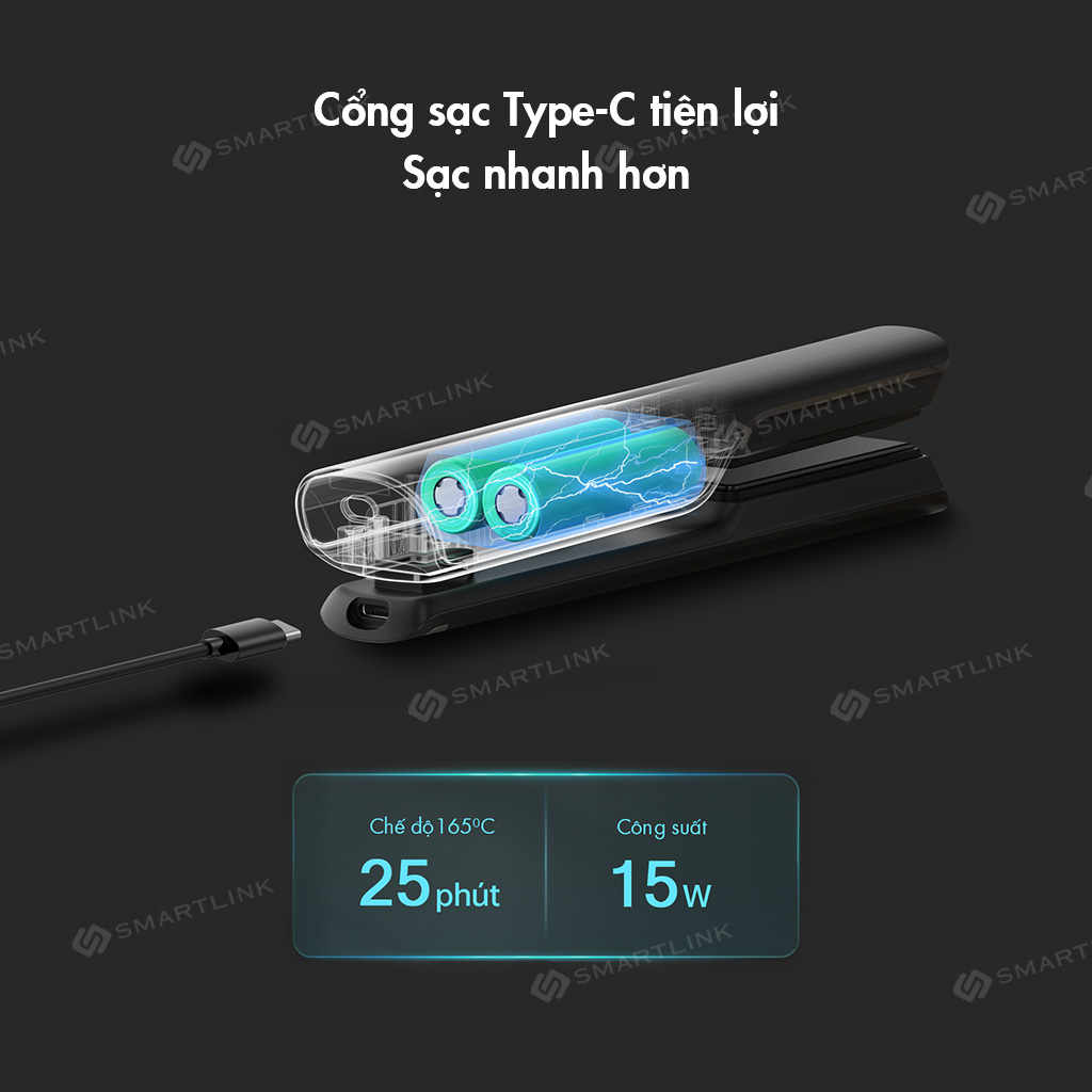 Máy duỗi tóc không dây Dreame Glamour - Hàng hính hãng