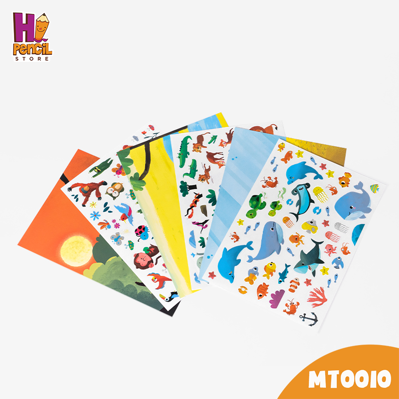 Sticker Dán MyndToys Chủ Đề Động Vật Natural Habitats