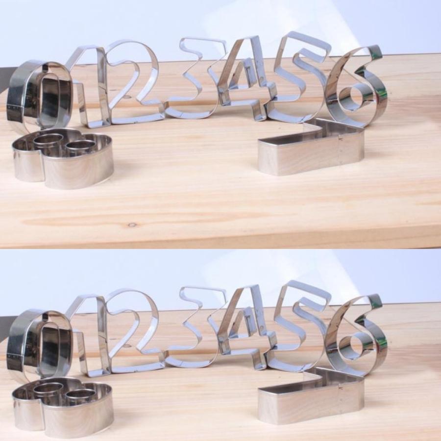 Khuôn Bánh Quy Cookies Bộ 6 Khuôn Nhấn Mousse Cookie Cutter Nhựa Nhiều Mẫu Cao Cấp - CBQUYSO9P