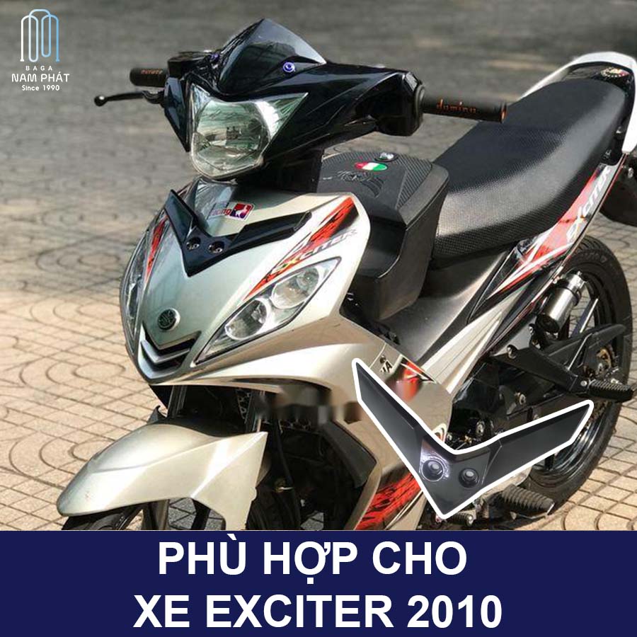 Chữ V gắn mặt nạ Exciter 2010