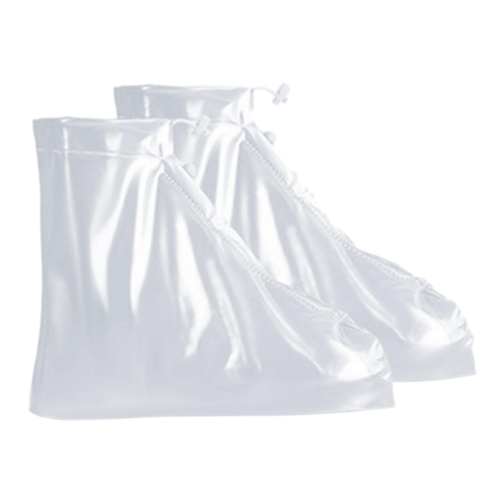 Waterproof Shoe Covers, Boot Covers Shoe Covers for Rain Overshoes Reusable Over Shoes Galoshes Shoe Protectors with Zipper