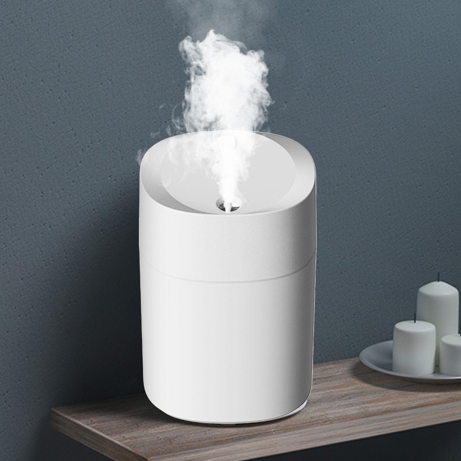 Mist Humidifier Diffuser Night Light Silent LED Lamp for Travel Home