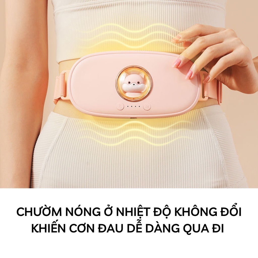 ￼Đai Chườm Nóng Bụng Kinh Nguyệt